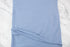 Blue and White Narrow Stripe Crinkle Knit Fabric Remnant 1.75 yards
